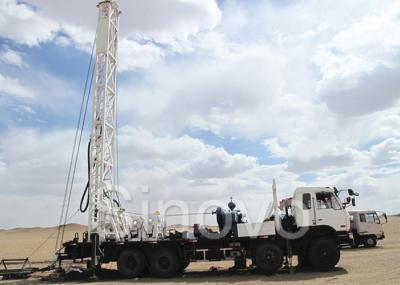 China High Efficient Water Well Drilling Rig with Drilling Depth 200m 100 kw for sale