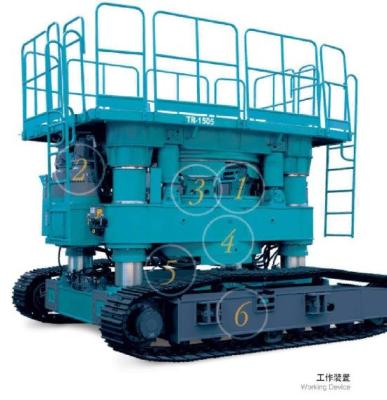 China Full Hydraulic Casing Rotator Highly Efficient For Urban Construction Piles for sale