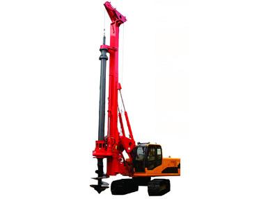 China Sinovo 80kN.m Compact Hydraulic Drilling Rig Depth 25m and Diameter 1200mm with spin off function for sale
