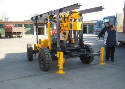China Portable Geological Drilling Rig Compact High Rigidity Mechanical Transmission for sale