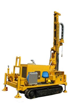 China SNR300C Diesel Crawler Waterwell Drilling Rig With 300m Max Drilling Depth Hydraulic Water Well Drilling Rig for sale