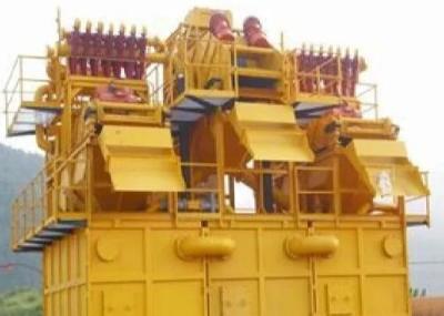 China Diesel Engine Mud Desander With Mud Tank and Handrail for sale