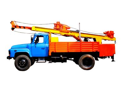 China Mobile Drilling Rigs ST-100 Drilling Capacity 300M Geological Drilling Rig for sale