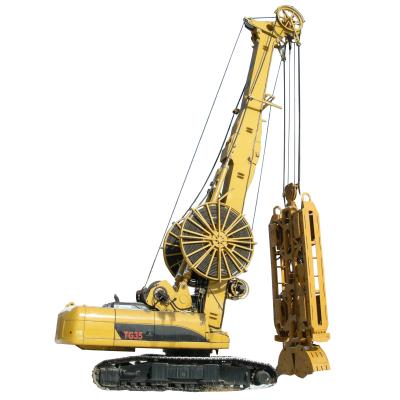 China TG35 Crawler Mounted Hydraulic Underground Rotary Drilling Diaphragm Wall Grab for sale