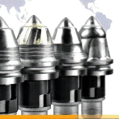 China Construction machinery Drilling Auger Bit Tungsten Carbide Bullet Teeth B47K22 for sale