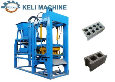 China Concrete Hollow Brick Making Machine 4480 Pcs/8hours 4.8kw Power for sale