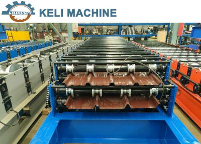 China Máquinas para hacer baldosas KL-TFM Máquinas para formar rodillos de techos de acero en venta