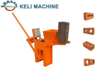 China KL1-40 Interlocking Manual Clay with Cement Brick Making Machine for sale