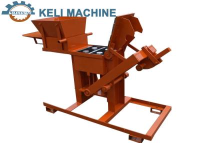 中国 KL2-40 Solid Manual Moudling Interlocking Brick Making Machine 販売のため