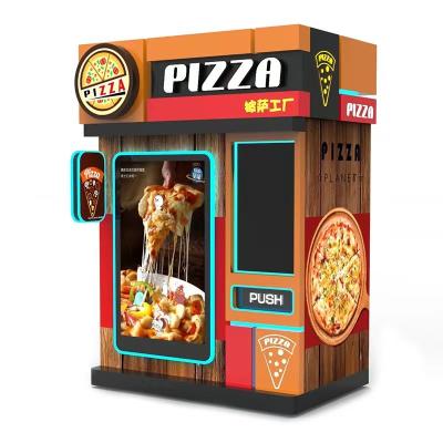 China Self Service Touch Screen Kiosk Machine Pizza Cooking Hot Food Automatic Smart Vending Machine for sale