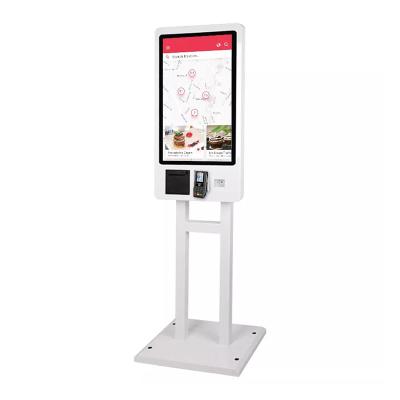 China 32 Inch Touch Screen Pos Systems Self Pay Kiosk For Fast Food Restaurants for sale