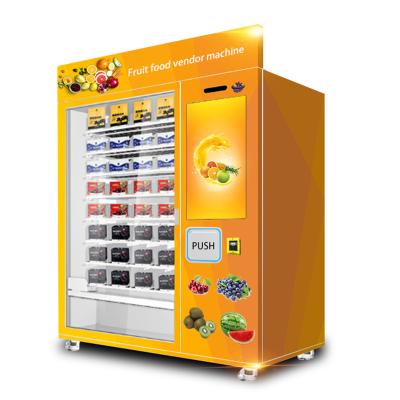 China 22 Inch Touch Screen Frozen Food Vending Machine For Outdoor 120W for sale
