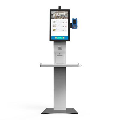 Китай 24 Inch Self Ordering Check Out Kiosk Payment Pos Terminal Machine For Indoor продается