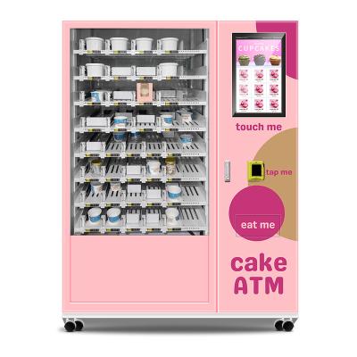 中国 Automatic Cupcake Vending Machine Kiosk Self Payment For Supermarket 販売のため