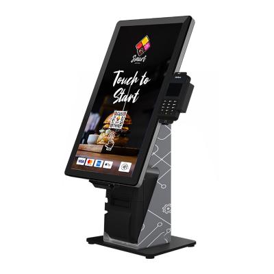 China 23 Inch Self Service Kiosk For Restaurant Office Lunch Food for sale