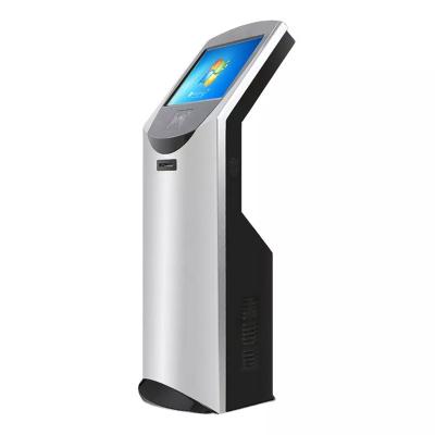 China Touch Screen Self Ticketing Dispenser Kiosk Contactless Payment Machine for sale