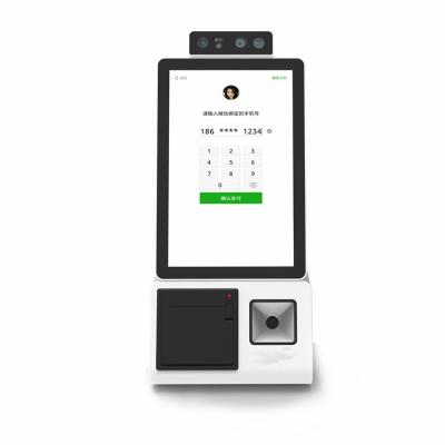 China 10.1'' Self Service Ordering Payment Kiosk Machine Ips Lcd Self Ordering Tablet Kiosk à venda