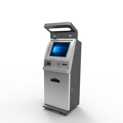 China Cash Deposit Payment Bill Acceptor Kiosk Self Service Register Cash Machine for sale