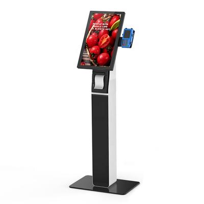 China Touch Screen Self Service Kiosk Self Ordering Payment Machine for Indoor for sale