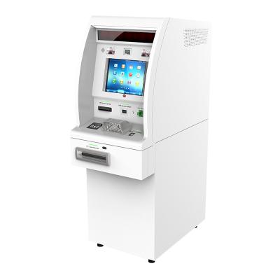China Lobby Cash Recycler With Check Or Coin Atm Cash Deposit Machine for sale