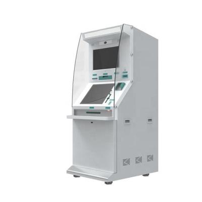 Chine Double machine de paiement en espèces d'écran pour des paiements de kiosque de banque à vendre