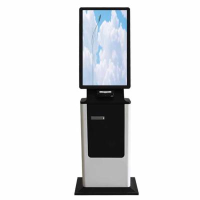 China Touch Screen Self Service Payment Kiosk Self Serive Kiosk With Cash Card for sale