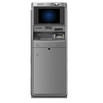 China Cash Deposit Machine 17 Inch Touch Screen Cash Dispenser Machine Kiosk for sale