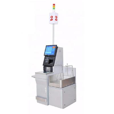 China Touch Screen RFID Selbstservice-Positions-System-Selbstservice-Maschinen in den Supermärkten zu verkaufen