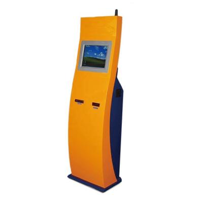 China Intelligent 24 Hrs Check In Hotel Ticket Kiosk Machine System Self Checkout for sale