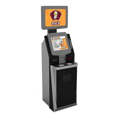 China ODM IR Double Screen Self Payment Kiosk Terminal For Water And Electricity Bill for sale