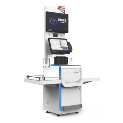 China Smart Touch Screen Self Checkout Kiosk Ordering System In Supermarket for sale