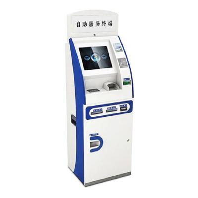 China Police Station RS232 Cash Accepting Information Kiosk System FCC for sale