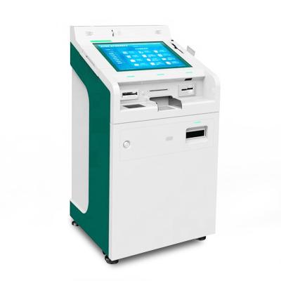 China Capacitive Lcd Self Service Integrated Video Teller Machine Kiosk for sale