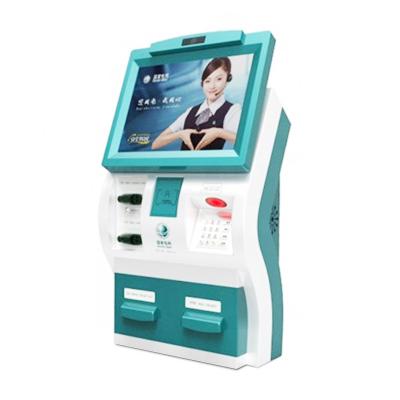 China 100V Wall Through ATM Bitcoin Kiosk With Cash Dispenser for sale