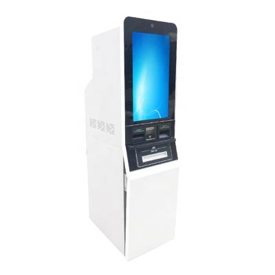 China Foreign Currency Exchange Kiosk Coin Dispenser Atm 2G 4G 8G for sale
