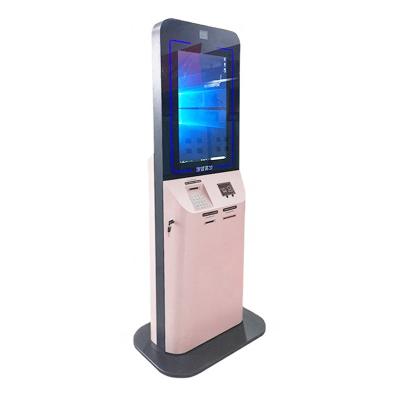 China 27 Inch One Way Or Two Way Payment ATM Bitcoin Kiosk Machine for sale