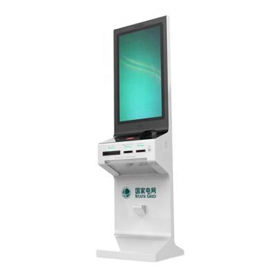 China Regierungs-Kiosk-Totem Lcd des Bildschirm- zeigen mit Datendrucker mit Eingabetastatur an zu verkaufen