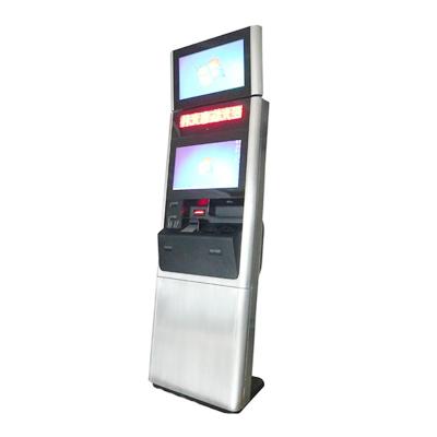China E Goverment Public Information Kiosks Interactive Digital Kiosk With Printing QR Code Scanner for sale