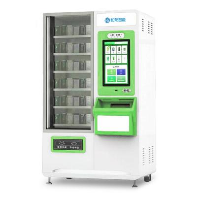 China Selbstaufschlags-automatischer Kosmetik-Automaten-Kiosk mit QR Code-Scanner zu verkaufen