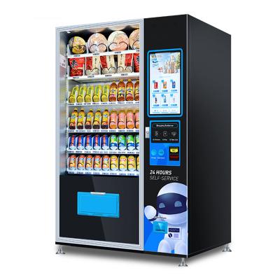 China Smart Capsule Hot And Cold Drinking Tea Coffee Juice Ice Cream Kiosk Vending Machine for sale