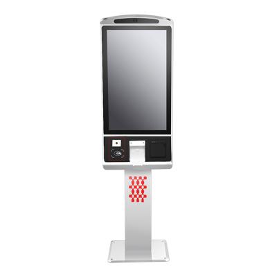 China 32Inch Touch Screen Payment Machine kiosk With Thermal Printer And Qr Code Scanner for sale