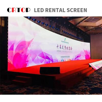 China Exhibición de pared de alquiler al aire libre de Vedio de la pantalla de P3.91mm 4500cd LED en venta
