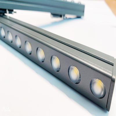 Chine le joint de mur de 24V LED allume l'aluminium imperméable linéaire IP65 d'éclat extérieur à vendre
