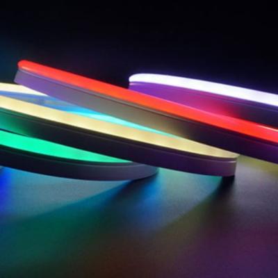 China Bendable Flexible Led Neon Strip Lights 6500K Running Water RGBW for sale