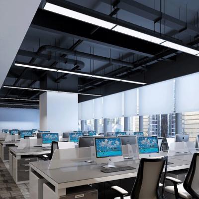 China Recessed LED Linear Pendant Light Fixtures High Power For Office for sale