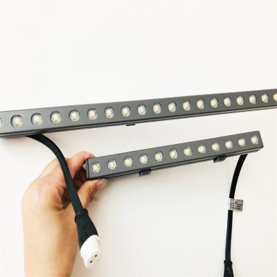 China 3000K CRI90 LED Wall Washer Light 24V 12W Outdoor LED Linear Wall Washer for sale