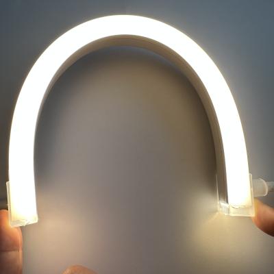 China Silicone Neon Strip Light Waterproof 16.4ft/5m Cuttable & Linkable, RGB Color Changing Te koop