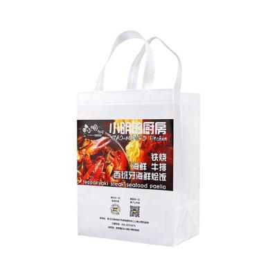 China Anti Bacterial PP Laminated Non Woven Bag Shrink Resistant Promotional Non Woven Bags for sale