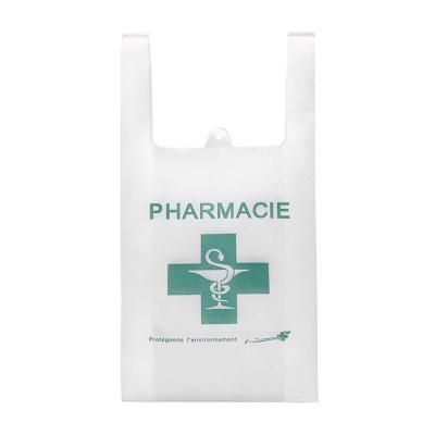 China Laminated Tote Polypropylene Non Woven T Shirt Bag Eco Friendly for sale