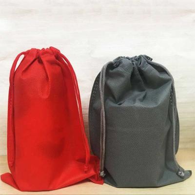 China PP Spunbonded Non Textile Drawstring Shopping Bags 70Gsm Biodegradable for sale